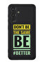 Protective Liquid Silicone Shockproof Case For Samsung Galaxy S24 Plus (Black) - Dont be the same