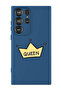 Protective Liquid Silicone Shockproof Case For Samsung Galaxy S24 Ultra (Blue) - Queen crown
