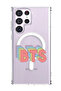 Case for Samsung Galaxy S23 Ultra Compatible with MagSafe, Shockproof Phone Bumper Cover BTS