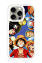 Protective Case Cover For APPLE IPHONE 15 Pro Max Anime One Piece (White Bumper)