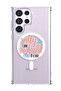 Case for Samsung Galaxy S23 Ultra Compatible with MagSafe, Shockproof Cover Salty air sunkissedcopy