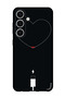 Protective Case Anti Scratch Shock Proof Bumper Cover For Samsung Galaxy S24 Plus Heart Battery Low