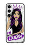 Protective Case Anti Scratch Shock Proof Bumper Cover For Samsung Galaxy S24 Plus I Am Queen