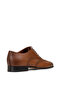 Men's Genuine Leather Tan Color Leather Shoes - 2