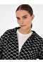 Black Comfort Fit Zippered Sweatshirt 50309116-Vr046 - 2