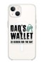 Case for iPhone 14 Plus Compatible with MagSafe, Shockproof Bumper Case Dads wallet Black