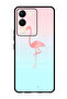 Protective Case Anti Scratch Shock Proof Bumper Cover For Vivo V29e Pink Flamingo