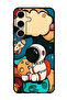 Protective Case Anti Scratch Shock Proof Bumper Cover For Samsung Galaxy S24 Plus Astronaut Cheese