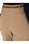 Beige Carrot Fit Fabric Trousers 50310114-Vr011 - 6