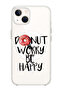 Case for iPhone 14 Plus Compatible with MagSafe, Shockproof Bumper Case Donut worry be happy
