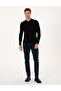 Black Slim Fit Polo Neck Basic Knitwear Sweater 50314189-Vr046 - 4