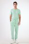 Men's Regular Fit Mint Green Sweatpants