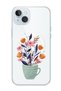 Case for iPhone 15 Plus Compatible with MagSafe, Shockproof Phone Bumper Cover Cup of Flower