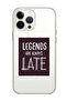 Case for iPhone 14 Pro Max Compatible with MagSafe, Shockproof Bumper Case legends are always