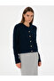 Navy Blue Slim Fit Knitwear Cardigan 50310960-Vr033 - 3