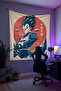 Dragon Ball Vertical Wall Hanging – Anime Themed Quality Fabric, Room Decor Tapestry Wall Tapestry - 2