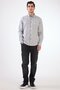 Men's Regular Fit Long Sleeve Black Shirt