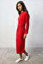 Tie-Up Steel Knitted Dress - 3