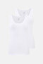 White Thick Strap Tank Top 2-Pack