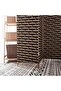 4-Panel Room Dividers and Folding Privacy Screens Partition Walls for Bedroom Rattan Screen Di - 5