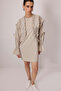 Stone Embroidered Ruffle Kupra Tunic - 3