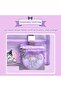 Sanrio Kuromi Kawaii Purple Pencil Case – High Capacity Multi-Eye Pen Holder - 4