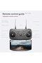 E88 Foldable Drone with 8K HD Dual Camera, Obstacle Avoidance, Altitude Hold, and Compact Design - 4
