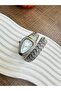 Zircon Stone Detailed Snake Model Women's Wristwatch - 3