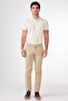 Men's Regular Fit Mink Trousers