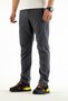 Men's Gray Slim Fit Slim Fit Pipe Leg Breathable Lycra Flexible Fabric Outdoor Trousers - 4