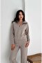 Modal Fabric Striped Tracksuit Set - 4