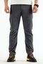 Men's Gray Slim Fit Slim Fit Pipe Leg Breathable Lycra Flexible Fabric Outdoor Trousers - 3