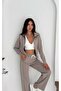 Modal Fabric Striped Tracksuit Set - 5