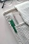 Gingham Pocket Book Case Fiber Filled Book Lover Gift - 3