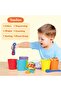 Silicone Rainbow Sorting Board Game - Learning & Educational Toy Sorting, Counting & Seq - 3