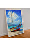 1000 Piece Puzzle Seaside Scenery Colorful Sailing Boat # 6525 - 5