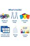 Silicone Rainbow Sorting Board Game - Learning & Educational Toy Sorting, Counting & Seq - 6
