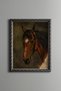 Horse Head - Vintage Patterned Frame