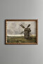 Windmill - Vintage Patterned Frame