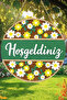 Welcome Uv Printed 3D Looking Mdf Door Ornament |   Hanging, Erasable, Decorative Ks 017 20 cm - 2