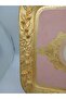 L&M Italian Panash Pink Wooden Tray - 3