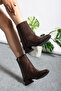 Eslem Skin Women's Thick Heel Pointed Toe Boots - 2
