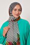 Fuchsia Pine Pattern Cotton Shawl