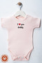 Unisex Baby 100% Cotton I Love Family Printed 0-12 Months 3-Piece Short Sleeve Baby Bodysuit Set - 4