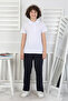 Boy's 100% Cotton School Style T-Shirt 5-17 Years 12272 - 5