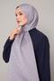 Gray Mini Lvd Printed Jacquard Shawl - 3