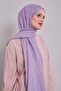 Lilac Geometric Pattern Grazia Shawl - 2