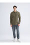 Regular Fit Long Sleeve Linen Look Men's Shirt - 2