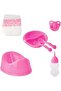 94071AA Piccolina New Born Baby Doll, Soft Pink, 40 cm - 4