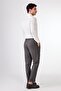 Men's Regular Fit Mono Collar Gray Suit - 7